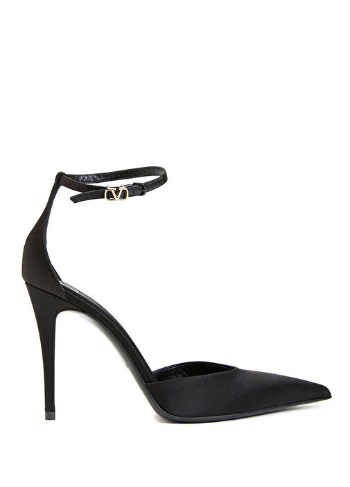 Siyah Topuklu Ayakkabı - Görsel 2