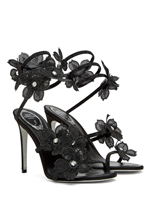 Siyah Kadın Sandalet - Görsel 2