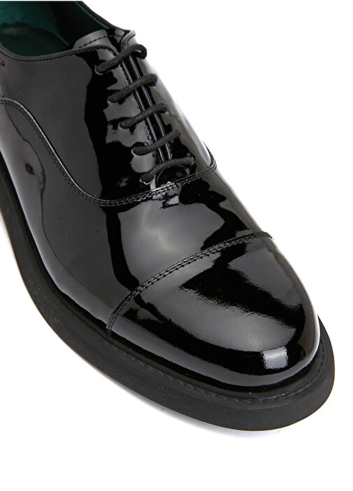 Siyah Erkek Deri Ayakkabı - Görsel 7