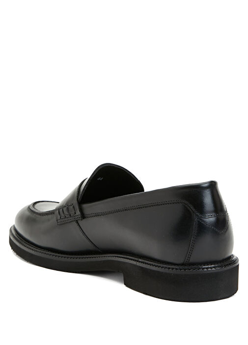 Siyah Erkek Deri Ayakkabı - Görsel 4
