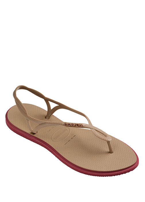 havaianas luna sandals olive rose gold