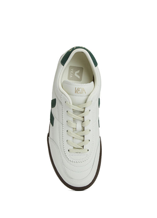 Panenka O.T. Beyaz Yeşil Kadın Deri Sneaker - Görsel 5