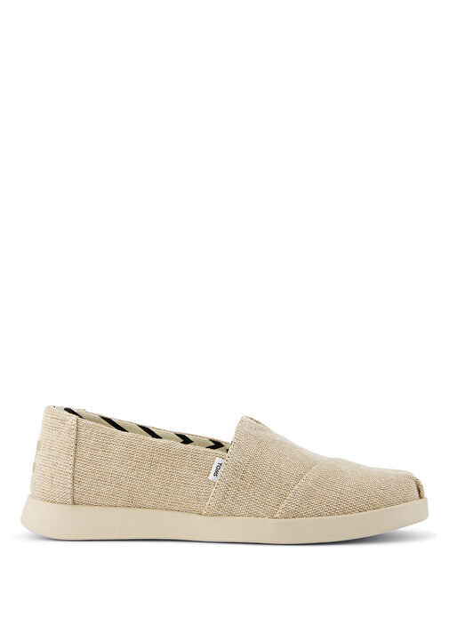 Toms 10021576 Natural Kadın Alpargata Plus Heritage Naturel Kanvas