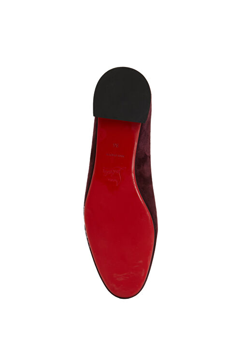 Sweetie Jane Bordo Deri Babet - Görsel 6