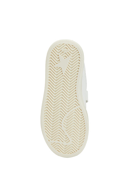 Ball Star Beyaz Çocuk Deri Sneaker - Görsel 6