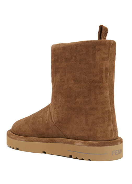 Apres Chic Taba Kadın Süet Kar Botu - Görsel 4