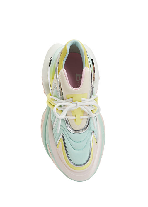 Unicorn Wave Çok Renkli Kadın Sneaker - Görsel 5