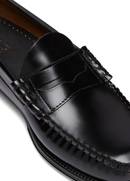 Siyah Erkek Deri Loafer - Görsel 7