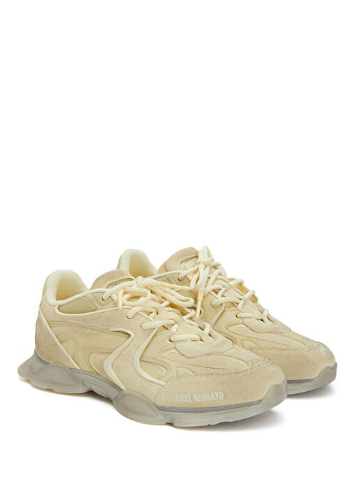 Açık Sarı Erkek Süet Sneaker - Görsel 3