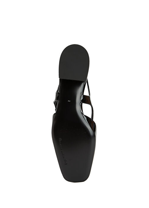 Siyah Deri Babet - Görsel 6