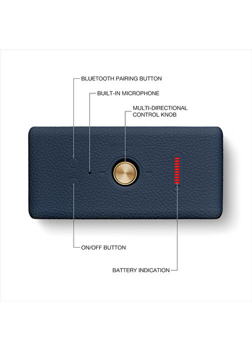 Marshall - Emberton III Midnight Blue Bluetooth Hoparlör - Mavi