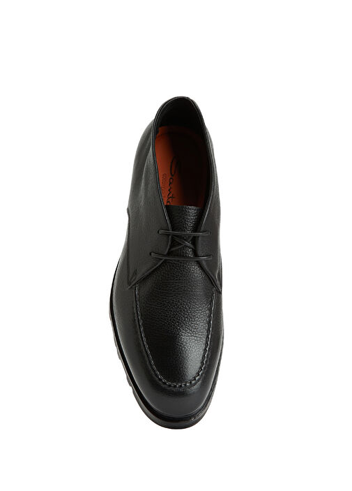 Siyah Erkek Deri Bot - Görsel 5