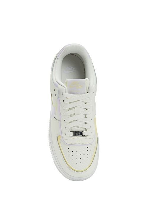AF1 Shadow Beyaz Kadın Deri Sneaker - Görsel 5