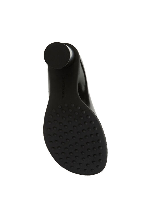 Atomic Siyah Deri Topuklu Ayakkabı - Görsel 6