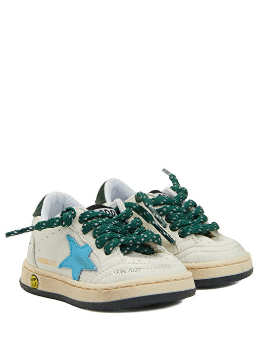 Ball Star Erkek Çocuk Deri Sneaker - Görsel 3