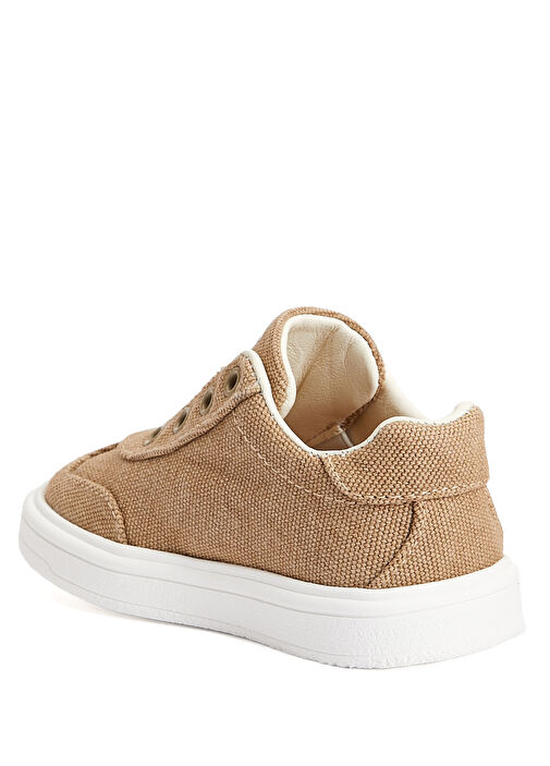 Bej Logolu Erkek Çocuk Sneaker - Görsel 4