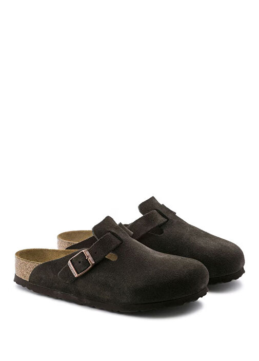 Boston SFB VL Koyu Kahverengi Erkek Süet Terlik - Görsel 3