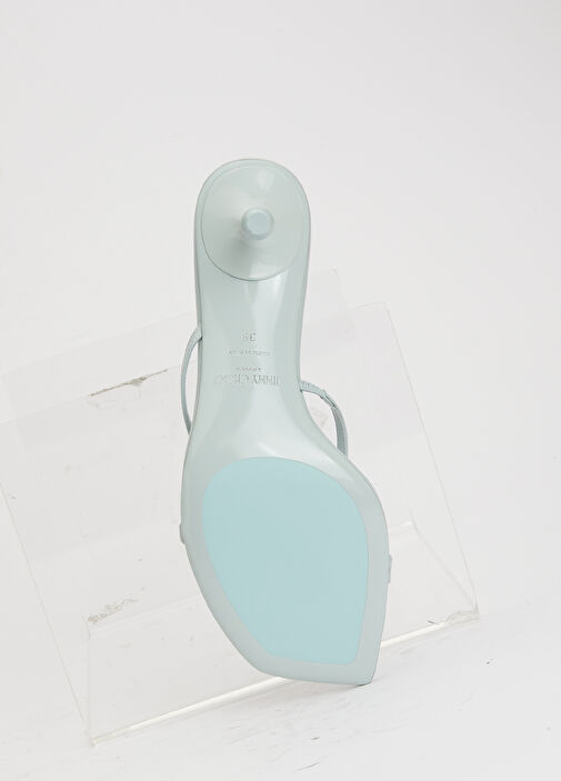 Etana Turkuaz Kadın Deri Terlik - Görsel 6