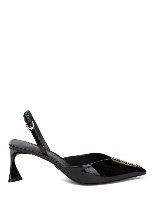 Siyah Topuklu Ayakkabı - Görsel 2