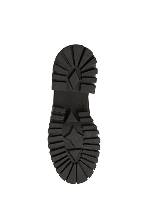 Siyah Kadın Deri Bot - Görsel 6