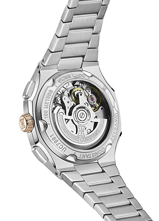 Universe Constant Metalik Gri, Rose Gold Erkek UC7991 Metalik Gri