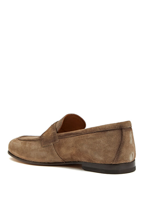 Kahverengi Erkek Deri Loafer - Görsel 4