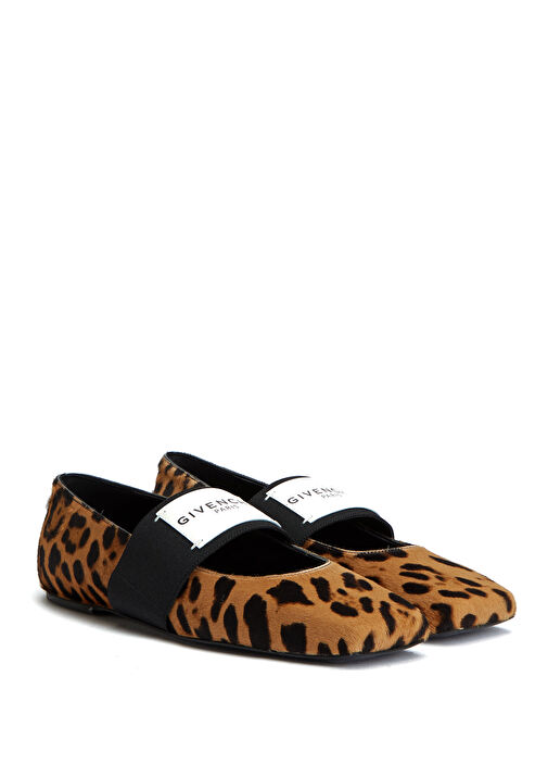 Givenchy Givenchy Leopar Desenli Deri Babet Loafer | Beymen Leopar - 3. görsel