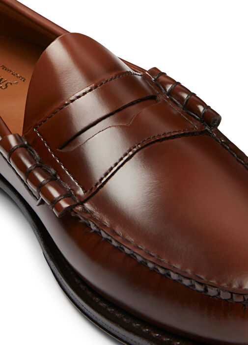 Kahverengi Erkek Deri Loafer - Görsel 4