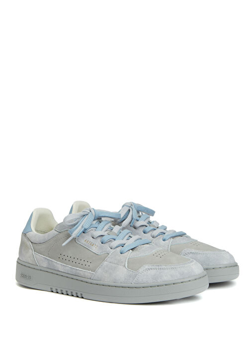 Dice Lo Gri Mavi Erkek Süet Sneaker - Görsel 3