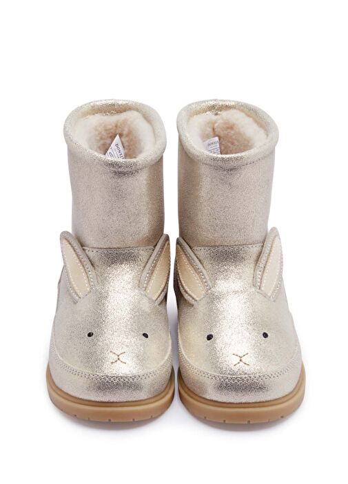 Xelly Silver Unisex Çocuk Deri Bot - Görsel 4