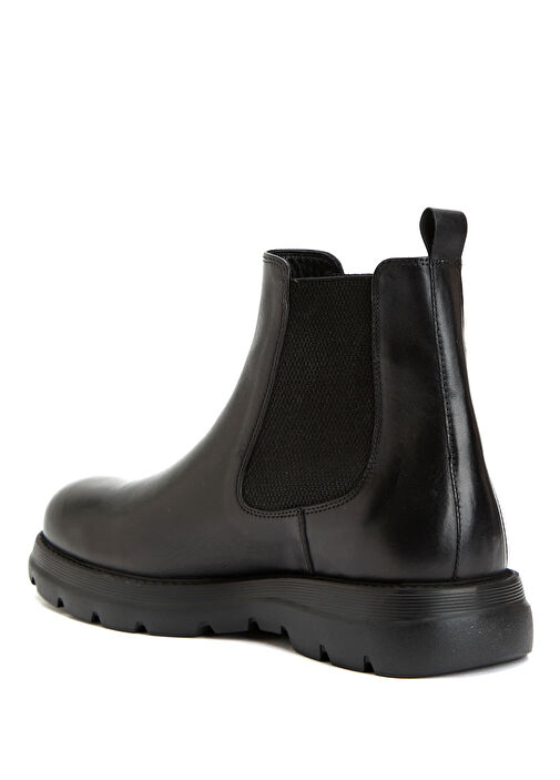Siyah Erkek Deri Bot - Görsel 4