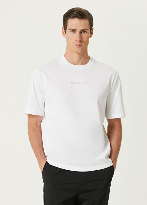 Michael Kors Beyaz Erkek Beyaz Basic T shirt 1540009 Beymen