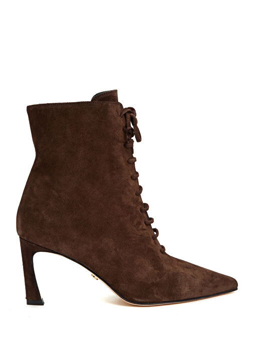 Kahverengi Kadın Deri Bot - Görsel 2