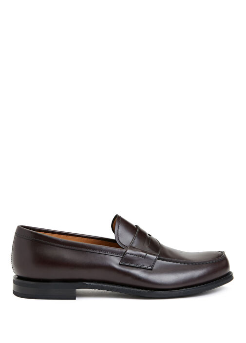 Church's Bordo Church's Deri Erkek Loafer