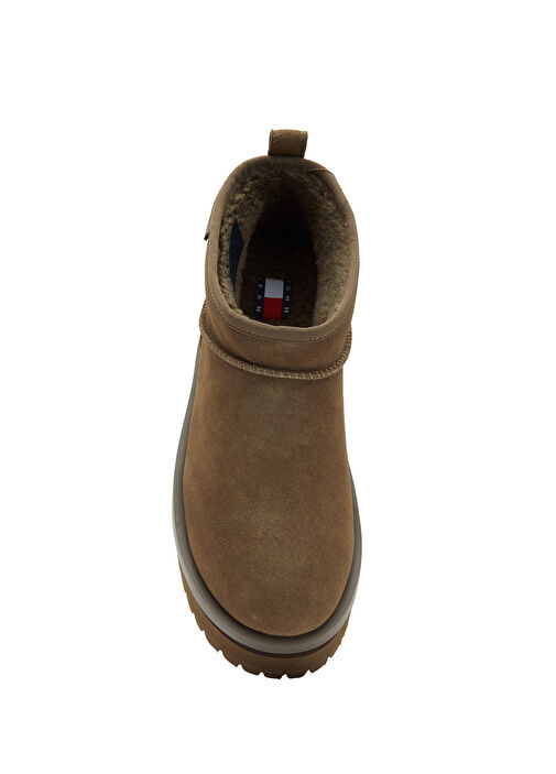 Haki Platformlu Kadın Süet Bot - Görsel 5