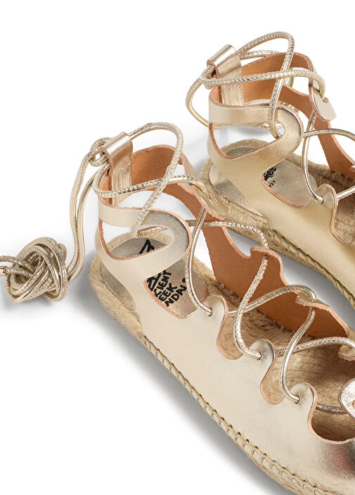 Castaner X Ancıent Greek Sandals Gold Sandalet - Görsel 5