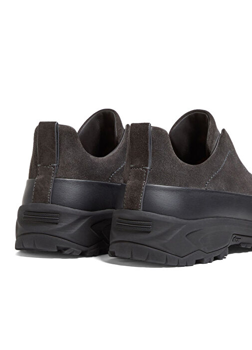 Koyu Gri Erkek Deri Bot - Görsel 4