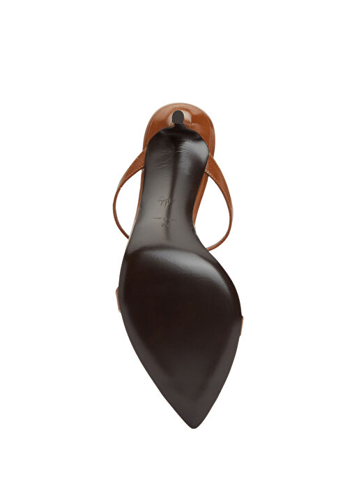 Lintry Taba Deri Topuklu Terlik - Görsel 6