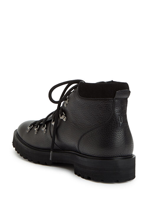 Siyah Erkek Deri Bot - Görsel 4
