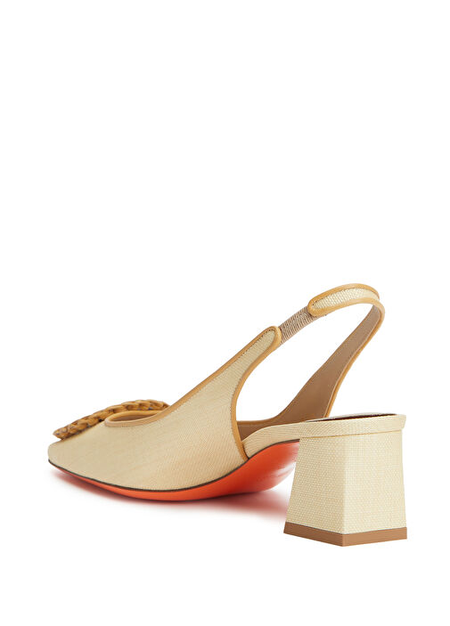Santoni Santoni Bej Topuklu Ayakkabı Beymen'de! Bej - 4. görsel
