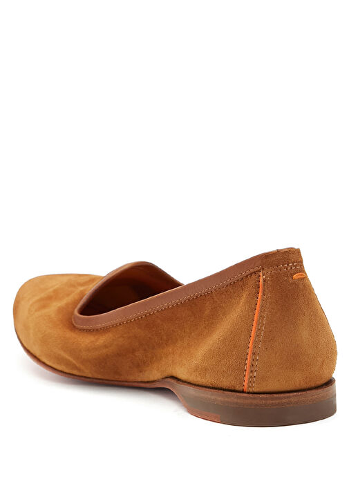 Taba Kadın Süet Loafer - Görsel 4