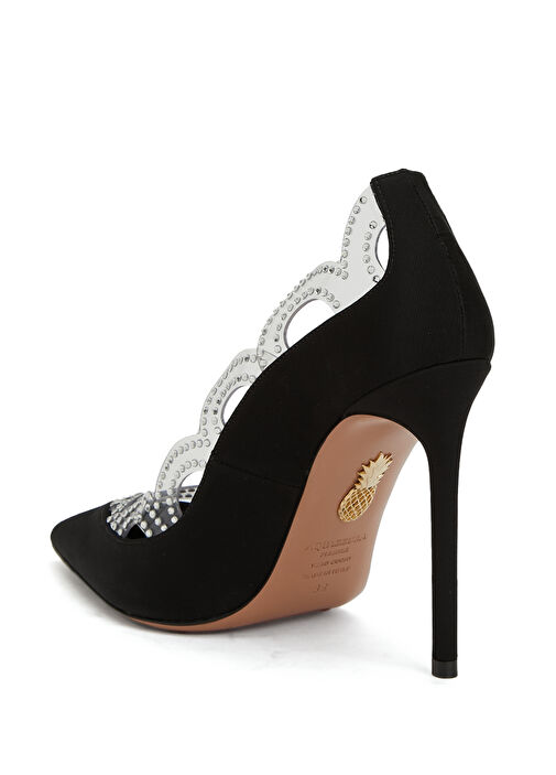 Siyah Topuklu Ayakkabı - Görsel 4