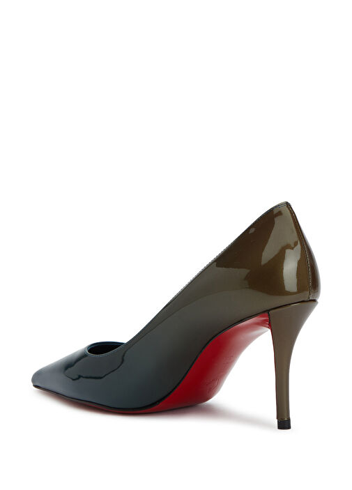 Christian Louboutin Christian Louboutin Kahve Lacivert Miss Z Lacivert Kahverengi Deri Stiletto Basketbol Ayakkabıları | Beymen Kahve Lacivert - 4. görsel