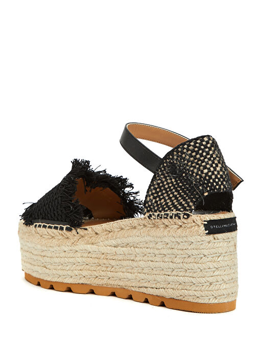 Siyah Kadın Espadril - Görsel 4