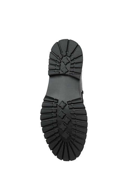 Siyah Fitilli Saraçlı Erkek Deri Loafer - Görsel 6