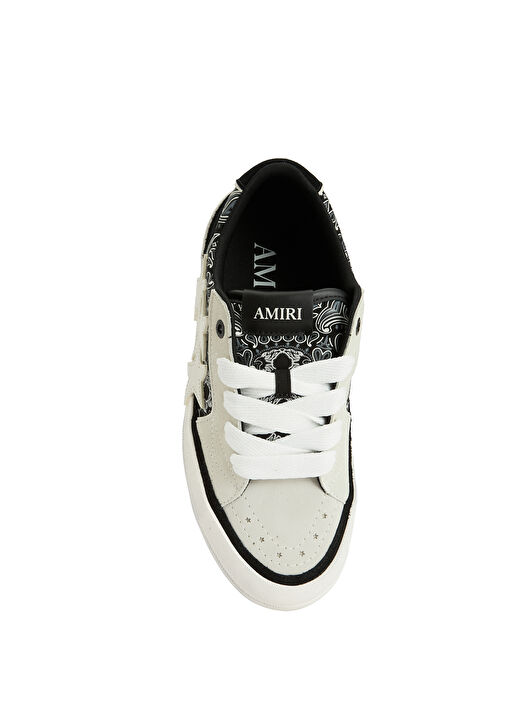 Siyah Erkek Deri Sneaker - Görsel 5