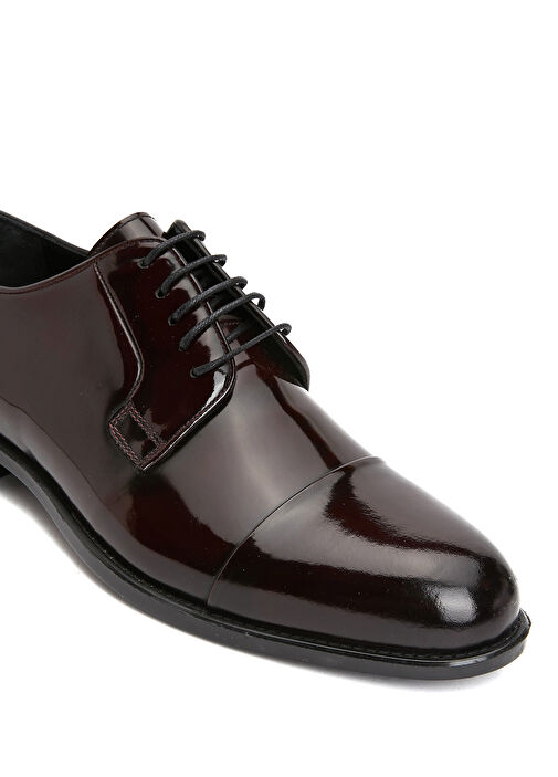 Bordo Erkek Deri Ayakkabı - Görsel 6