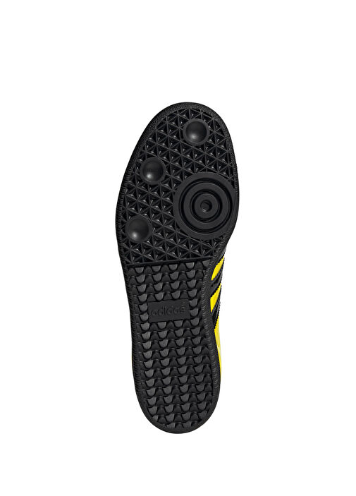 Samba OG Sarı Siyah Erkek Deri Sneaker - Görsel 5