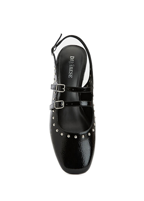 Siyah Taşlı Babet - Görsel 5