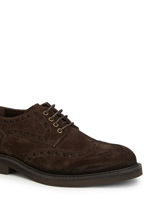 Kahverengi Erkek Süet Ayakkabı - Görsel 7